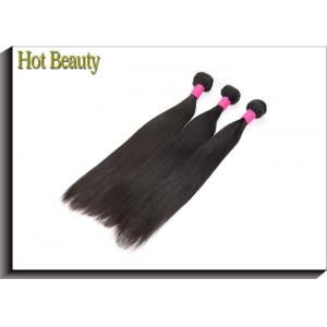 China Grade 7A Virgin Human Hair For Black Girls / Hot Beauty Straight Weaving Hair wholesale