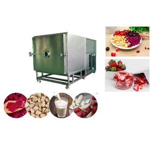 China High Capacity Food Vacuum Freeze Dryer 100 Kg/Batch Freeze Dry Fruit Machine supplier
