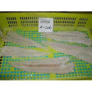 dry salted fish fillets,  atlantic cod, 48-50%, 5-52%, 52-54% moisture