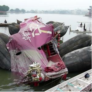 Beyond Space Limitation Durable Rubber Boat Salvage Airbags