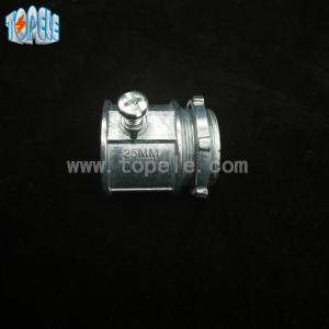 Silver Color Set Screw Electrical Coupling BS Electrical Conduit Connectors