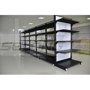 Professional Retail Double Sided Gondola Shelving Units 100kg - 150kg Capacity