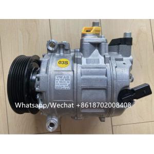 China OEM 1K0820803A 1K0820803E Auto Ac Compressor 6PK 12V For VW GOLF V / AUDI A3 supplier