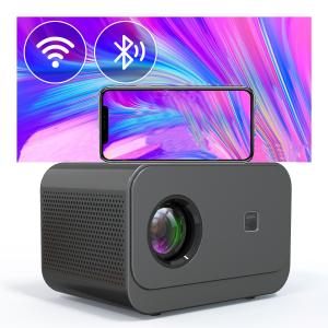 Outdoor Electric Focus LED+LCD HDMI Projector Android 9.0 HDMI IN, Bluetooth