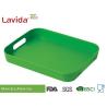 China Fancy Durable Green Bamboo Fiber Tray Non - Flammable With Delicate Appearance wholesale