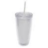 China TOUR Applicable Adults 24oz BPA Free Double Wall Plastic Tumbler with Straw and Lid wholesale