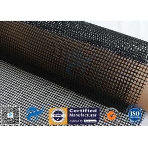 China PTFE Coated Fiberglass Mesh Fabric 580GSM 4X4MM Industrial Dryer Conveyor Belt supplier