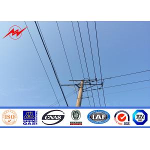 High Voltage Electrical Power Pole Telescoping Pole Customized Powdered Painting