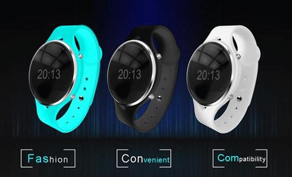 waterproof Bluetooth smart watch with call reminder, pedometer, burglar alarm, remote came