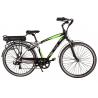 V Brake Long Distance Electric Bicycle , Electric Battery Powered Bike