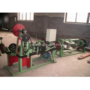 China Automatic Barbed Wire Making Machine , PVC Coated Barbed Wire Fencing Machine supplier