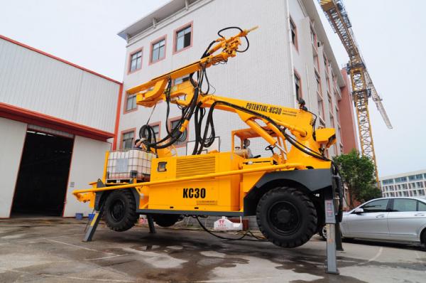 Robotic Portable Shotcrete Machine , Shotcrete Sprayer Auto Parallel System