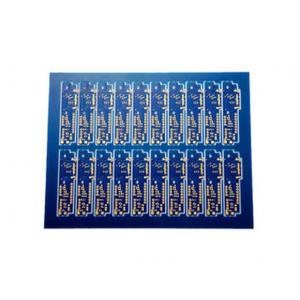 Custom Quick Turn PCB High TG 3mil Blue PCB Board Intelligent Security PCB