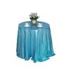 China Customized Size Cheap Sequin Fabric Elegant Round Tablecloth wholesale