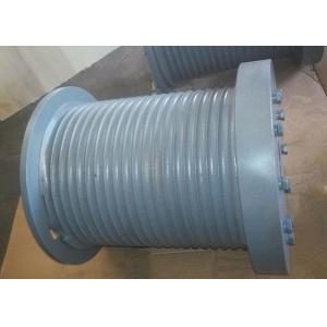 Marine Hydraulic Winch Drum Durable With Rope Groove Rope Inlet