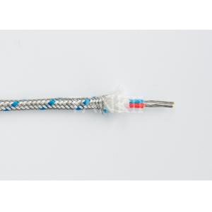 Type 24 Gauge Thermocouple Wire Glass On Glass With Stainless Braid Sheath
