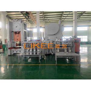 China CE Certified 11 Ton Weight Aluminium Foil Container Making Machine For Food Container supplier