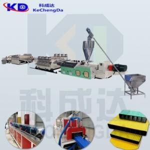 China Foaming PE Hdpe Extruder Machine 650kg/H Plastic Board Extruder Ocean Marine Pedal supplier