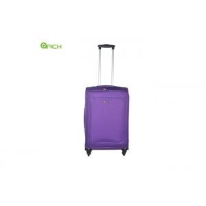 600D Polyester Trolley Case Soft Sided Luggage with Spinner Wheels