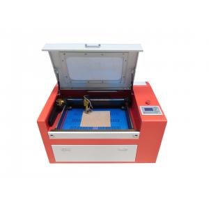 Small Power Cnc Laser Cutter Machine / Laser Etching Machine For Cloth Leather Wool