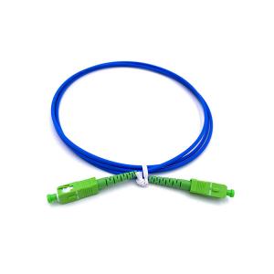 China OEM SC APC To SC APC Patch Cords SM 9/125 SX G657a2 Armoured Patch Cord supplier