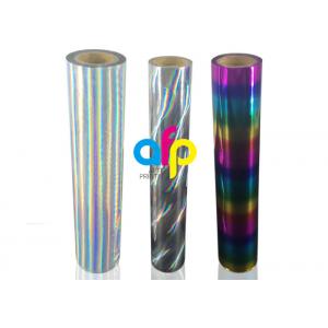 Strong Adhesion Laser Holographic Rainbow Hot Stamping Foil For the Fabrics