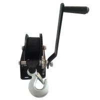 China ISO Portable 545kg Trailer Hand Winch With Brake on sale