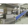 Auto Freezing Croissant Production Line with 8 Nozzles Depositor For Filled