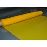 注文の黄色いポリエステル ボルトで固定する布PCBの印刷のための50"の36ミクロン