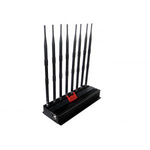 China VHF UHF Mobile Phone Signal Jammer 8 Channels Omni Directional Antenna supplier