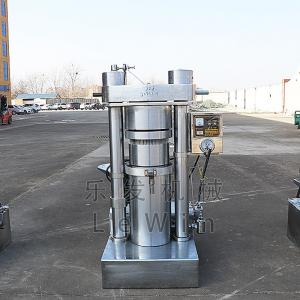 China 80-100 Kg/H Sesame Oil Press Equipment Cold Hydraulic Oil Making Machine coconut cold oil presser supplier