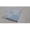 China Contenedor de malla de alambre plegable de malla de alambre apilada Contenedor de apilamiento de almacenamiento de metal wholesale