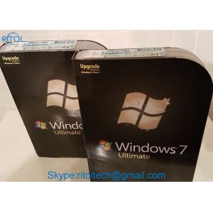 China Microsoft PC System Software Windows 7 Professional Home Premium Ultimate OEM License Key Card / DVD supplier