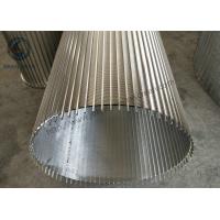 China Stainless Steel 316l Rotary Sand Screening Johnson Wound Screen Filter Drum on sale