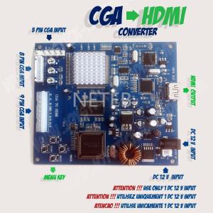 China CGA to Hdmi converter board supplier