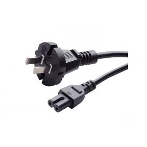 China 250 Volt China Power Cord Black Color , Ccc 2 Prong Power Extension Cord wholesale