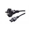 China 250 Volt China Power Cord Black Color , Ccc 2 Prong Power Extension Cord wholesale