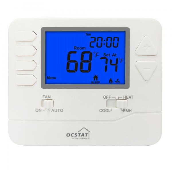 Electric And Gas Boiler Digital Heating Room Thermostat With USA System Heat