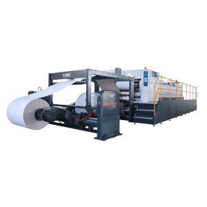 China Paper Sheeter Machine  Synchronize-Fly Sheeter Double Rotary Paper Sheeting Machine wholesale