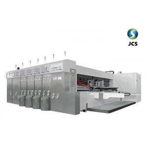 China Energy Saving Carton Box Printing Machine , Rotary Die Cutting Machine For Corrugated supplier