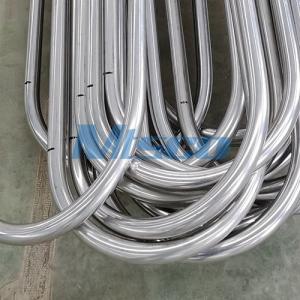 China ASTM A213 TP317 Stainless Steel U Bend Heat Exchanger Tube For Instrumentation supplier