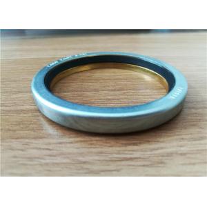 China Metal Dust Iron Wiper Rubber Oil Seal , Blue Hydraulic Rod Piston Seal supplier