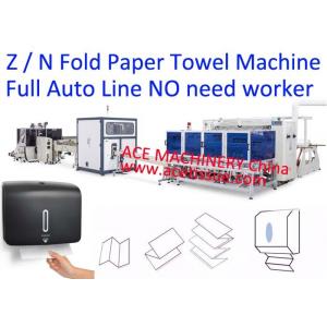 China N Fold Paper Towel Machine Manufacturer For Auto Transfer To Hand Towel Log Saw supplier