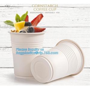 China Compostable кофейные чашки багассы чашки 8/12oz Eco сахарного тростника дружелюбные Biodegradable, пульпа багассы сахарного тростника supplier