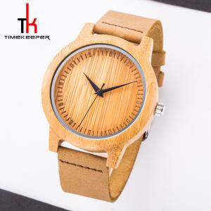 China 2018 Reliable China Custom Watch Manufacturer Good Quality And Price Luxury Bamboo Watch Wrist Watches Men Couple Watch Quartz supplier