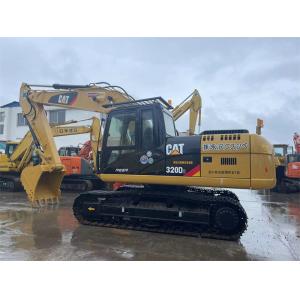 Used CAT 320D Crawler Excavator 20 Ton For Large Construction Projects