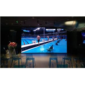 China P2.5 Ángulo de visión amplio HD LED Inodoro y resistente al polvo cartel AC220V / 50H supplier