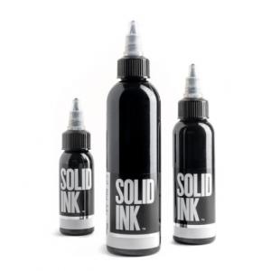 Matte Black Solid Ink Tattoo Ink Faster Coloring 30ML 60ML For Permanent makeup