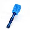 Cnc 4mm 6mm Two Flute Spiral up and Down Compression End Mill for Wood 1/4 Carbide Cutter Endmill 2f 3/8 Compression Router Bit