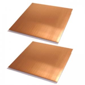 Copper Cathode C12000 C11000 Customized Copper Plate/Sheet 99.9% thickness 3mm Brass  Copper Plate